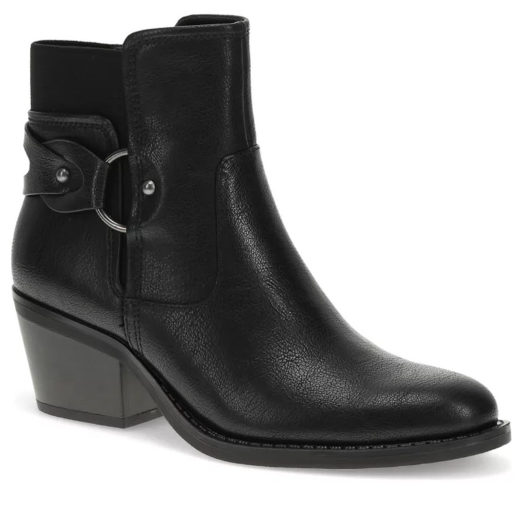 BareTraps Black Heeled Boots 
Women’s Size 8.5M 
Motorcycle Boot
NEW in box